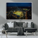Michigan Stadium Night Game Wall Art – Sports Arena Aerial by MyGreatCanvas | Canvas Wall Art Prints | Photo Prints & Wall Decor
