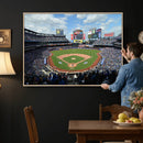 New York Mets Baseball Team Print - Citi Field Stadium Wall