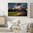 Fenway Park Wall Art Canvas Print | Large Baseball Stadium