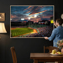Fenway Park Wall Art Canvas Print | Large Baseball Stadium
