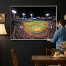 Fenway Park Wall Art Canvas Print | Large Baseball Stadium