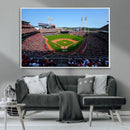 Cincinnati Reds Baseball Canvas Print - American Ball