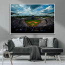 3-Panel Kauffman Stadium Wall Art Print | Large Kansas City