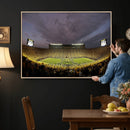 Michigan Wolverines Print - Michigan Stadium Wall Art Canvas