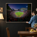 Houston Astros Baseball Print Canvas - Houston Minute Maid
