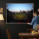 PNC Park Evening Game Triple Canvas Wall Art - Pittsburgh