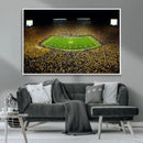 Stadium in Michigan Wall Art Canvas Print, Framed American