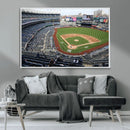 New York Yankees Baseball Team Print - Yankee Stadium Wall