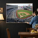 New York Yankees Baseball Team Print - Yankee Stadium Wall