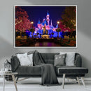 Castle Large Wall Art Disney Magic Kingdom Kids Room Decor -