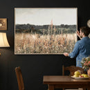 Rustic Field Landscape Wall Art Print, Giclee Canvas Wall