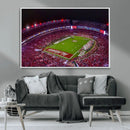 Bryant-Denny Stadium Night Game Triple Canvas Wall Art - by MyGreatCanvas | Canvas Wall Art Prints | Photo Prints & Wall Decor