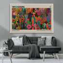 Framed Yayoi Kusama 1986 Wall Art Print – Japanese Wall Art
