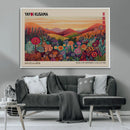Framed Yayoi Kusama 1986 Wall Art Print – Japanese Wall Art