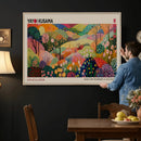 Framed Yayoi Kusama 1986 Wall Art Print – Japanese Wall Art