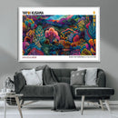 Framed Yayoi Kusama 1986 Wall Art Print – Japanese Wall Art