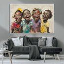 Shai Yossef style Joyful Childhood Canvas Wall Art - by MyGreatCanvas | Canvas Wall Art Prints | Photo Prints & Wall Decor
