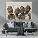 Shai Yossef Print - Joyful Childhood Canvas Wall Art -