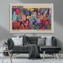 Yayoi Kusama Wall Art Canvas Print, Abstract Art, Large
