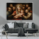Religious Canvas Wall Art Print - Madonna and Child with by MyGreatCanvas | Canvas Wall Art Prints | Photo Prints & Wall Decor