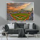 Chicago Wrigley Field Wall Art Canvas Print – Iconic