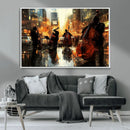 Jazz Wall Art Canvas Print – Colorful Musical Instrument