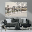 The Bow Bridge in Central Park Canvas, The Bow Bridge Canvas by MyGreatCanvas | Canvas Wall Art Prints | Photo Prints & Wall Decor