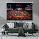 Texas Stadium Night Game Wall Art Canvas Print – Vibrant