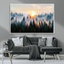 Abstract Forest Wall Art - Serene Nature Canvas Print with by MyGreatCanvas | Canvas Wall Art Prints | Photo Prints & Wall Decor