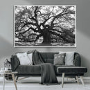 Ancient Oak Wall Art Canvas Print – Gnarled Tree Twisted by MyGreatCanvas | Canvas Wall Art Prints | Photo Prints & Wall Decor