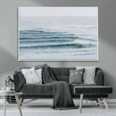 Ocean Waves Wall Art Canvas Print – Framed Surfer Lineup by MyGreatCanvas | Canvas Wall Art Prints | Photo Prints & Wall Decor