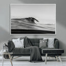 Black Wave Wall Art Canvas Print – Framed Abstract Surf by MyGreatCanvas | Canvas Wall Art Prints | Photo Prints & Wall Decor