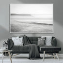 Black and White Seascape Wall Art Canvas Print – Framed by MyGreatCanvas | Canvas Wall Art Prints | Photo Prints & Wall Decor