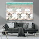 Calm Beach Wall Art – Framed Turquoise Water Canvas Artwork, by MyGreatCanvas | Canvas Wall Art Prints | Photo Prints & Wall Decor