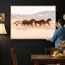 Wild Horse Wall Art Canvas Print – Framed Rustic Western Art by MyGreatCanvas | Canvas Wall Art Prints | Photo Prints & Wall Decor