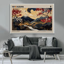 Modern Japanese Wall Art Canvas Print – Framed Abstract by MyGreatCanvas | Canvas Wall Art Prints | Photo Prints & Wall Decor