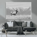 Elk Wildlife Wall Art Canvas Print – Framed Mountain Elk Art by MyGreatCanvas | Canvas Wall Art Prints | Photo Prints & Wall Decor
