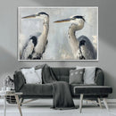 Bird Canvas Decor Wall Art Canvas Print – Framed Coastal