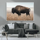 American Bison Wall Art Canvas Print – Majestic Buffalo