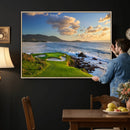 Pebble Beach Golf Links Wall Art Canvas Print – Iconic