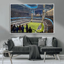 Chicago Dome Stadium Wall Art Canvas Print – Framed Modern