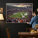 Chicago Bears Soldiers Field Wall Art Canvas Print – Framed