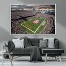 Chicago Bears Soldiers Field Wall Art Canvas Print – Framed