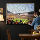 Cleveland Browns Stadium Wall Art Canvas Print – Framed NFL