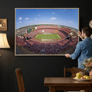 William Brice Stadium Wall Art Canvas Print – Stadium Crowd