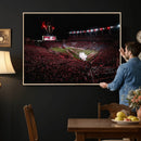 William Brice Stadium Wall Art Print – Baseball Game Room