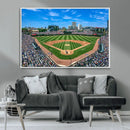 Wrigley Field Baseball Stadium Canvas Wall Art – Packed by MyGreatCanvas | Canvas Wall Art Prints | Photo Prints & Wall Decor