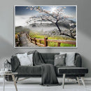 Sakura Cherry Blossom Pathway Canvas Wall Art – Tranquil by MyGreatCanvas | Canvas Wall Art Prints | Photo Prints & Wall Decor