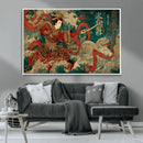Tsukioka Yoshitoshi Samurai Wall Art – Japanese Katana by MyGreatCanvas | Canvas Wall Art Prints | Photo Prints & Wall Decor