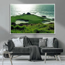Coastal Golf Course Wall Art Canvas Print – Scenic Green by MyGreatCanvas | Canvas Wall Art Prints | Photo Prints & Wall Decor